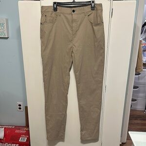 Members mark Denali Men's Tan Pants 34 x 32